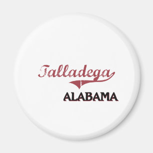 Aimant Classique de ville de Talladega Alabama