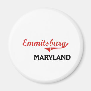Aimant Classique de ville d'Emmitsburg le Maryland