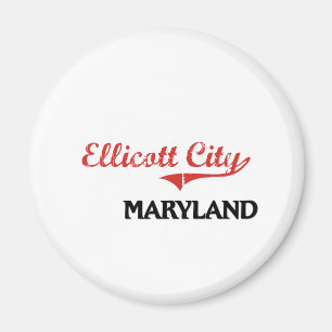 Aimant Classique de ville du Maryland de ville d'Ellicott