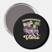 Aimant Classique d'Halloween de Summerween Vibes (Recto/Verso)