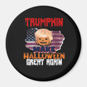 Aimant Classique d'Halloween de Trumpkin (Devant)