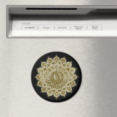 Aimant Classique Mandala Inde Style 4 (In Situ (Lave-vaisselle))