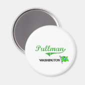 Aimant Classique Pullman Washington City (Recto/Verso)