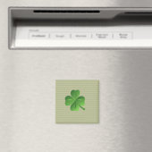 Aimant Classique tendance irlandais Lucky Shamrock (In Situ (Lave-vaisselle))