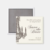 Aimant Classy Enregistrer l'aimant de date (Recto/Verso)