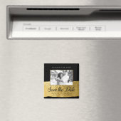 Aimant Classy Gold et Black Enregistrer l'aimant Date (In Situ (Lave-vaisselle))