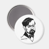 Aimant Claude Debussy (Recto/Verso)