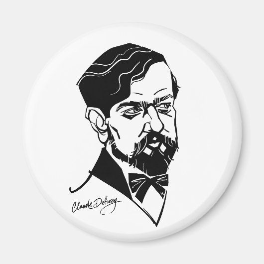 Aimant Claude Debussy (Devant)