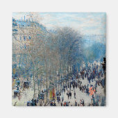 Aimant Claude Monet Boulevard des Capucines (Devant)