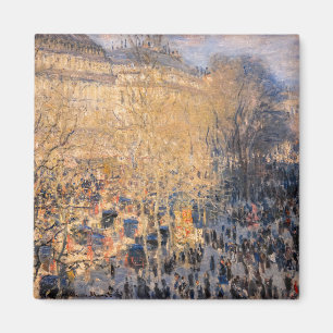 Aimant Claude Monet - Boulevard des Capucines à Paris
