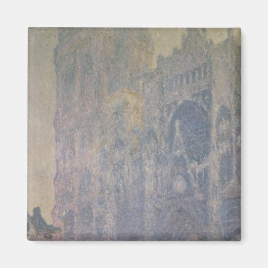 Aimant Claude Monet | Cathédrale de Rouen, Harmonie en bl (Devant)