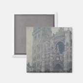 Aimant Claude Monet | Cathédrale de Rouen, Portail Ouest (Recto/Verso)