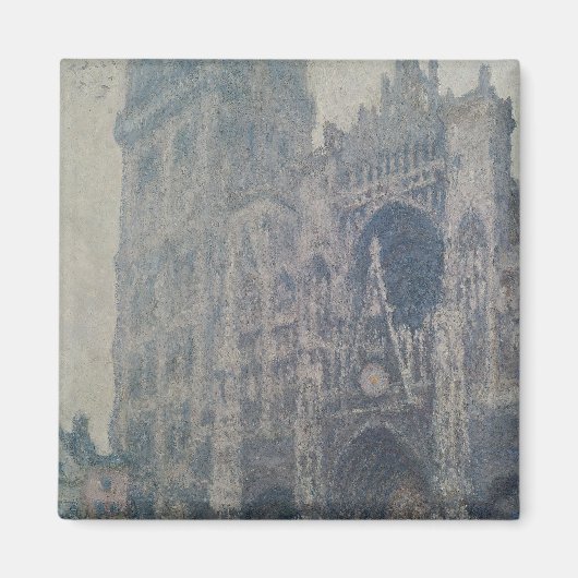 Aimant Claude Monet | Cathédrale de Rouen, Portail Ouest (Devant)