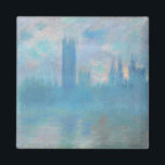 Aimant Claude Monet. Chambres du Parlement de Londres. Bl<br><div class="desc">Claude Monet aimant "Maisons du Parlement, Londres".</div>