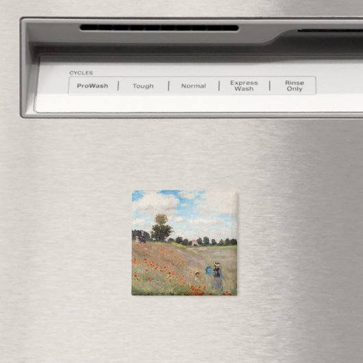 Aimant Claude Monet - Champ de pavot (In Situ (Lave-vaisselle))