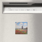 Aimant Claude Monet - Champ de Tulipes en Hollande (In Situ (Lave-vaisselle))