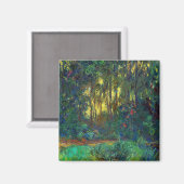 Aimant Claude Monet - Coin d'un étang avec des Nénuphars (Recto/Verso)