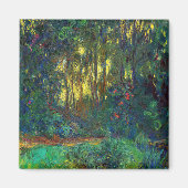 Aimant Claude Monet - Coin d'un étang avec des Nénuphars (Devant)