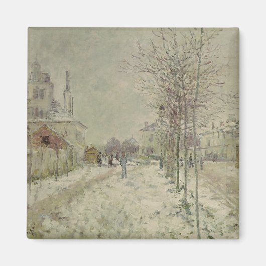 Aimant Claude Monet | Effet neige (Devant)