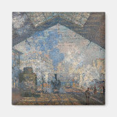 Aimant Claude Monet - Gare Saint-Lazare Vue extérieure (Devant)