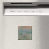 Aimant Claude Monet Impression Soleil levant (soleil leva (In Situ (Lave-vaisselle))