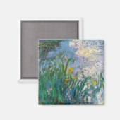 Aimant Claude Monet - Iris (Iris) (Recto/Verso)