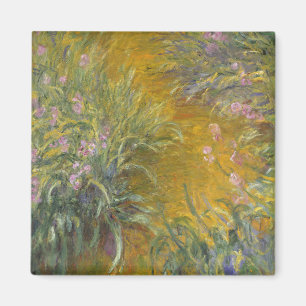 Aimant Claude Monet  Le chemin à travers les Irises