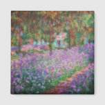 Aimant Claude Monet - Le jardin de l'artiste à Giverny<br><div class="desc">Jardin de l'artiste à Giverny / Le Jardin de l'artiste a Giverny - Claude Monet,  1900</div>