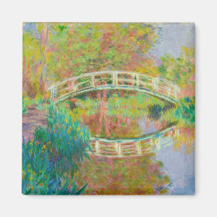 Aimant Claude Monet - Le Pont japonais, Giverny