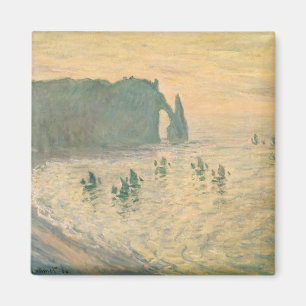 Aimant Claude Monet   les falaises chez Etretat, 1886