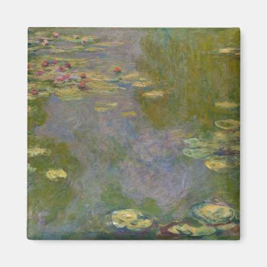 Aimant Claude Monet | Lys à eau, 1919 (Devant)