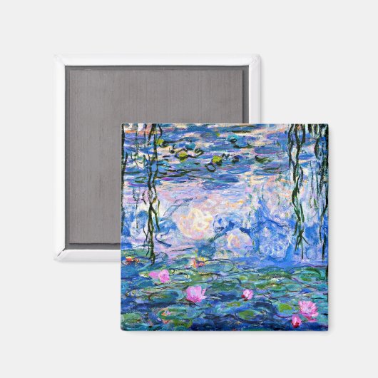 Aimant Claude Monet - Lys à eau, 1919 (Recto/Verso)