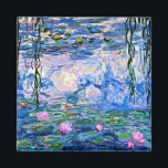Aimant Claude Monet - Lys à eau, 1919<br><div class="desc">Monet peinture of Water Lilies,  1919,  aimant frigo. VIRGINIA5050,  produits et cadeaux personnalisés à www.zazzle.com/virginia5050*,  PaulKleeGiftShop,  InternationalGifts,  RetirementGiftStore,  BirthdayGiftStore,  ILoveGiftStore et FloridaGiftStore.zazzle.com/FloridaGiftStore.</div>