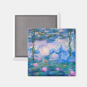 Aimant Claude Monet - Lys d'eau 1919 (Recto/Verso)