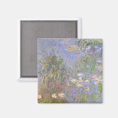 Aimant Claude Monet | Lys d'eau, amas d'herbes (Recto/Verso)