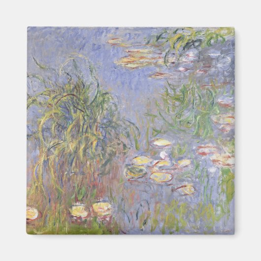 Aimant Claude Monet | Lys d'eau, amas d'herbes (Devant)