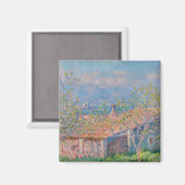 Aimant Claude Monet - Maison de jardinier à Antibes (Recto/Verso)