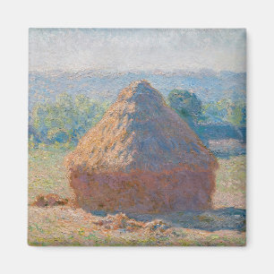 Aimant Claude Monet - Meules, fin de l'été