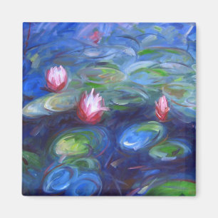 Aimant Claude Monet : Nénuphars 2