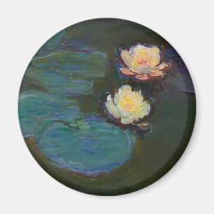 Aimant Claude Monet Nymphéas Art Impressionniste à l'Huil