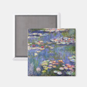 Aimant Claude Monet - Nymphéas / Nymphéas (Recto/Verso)
