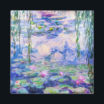 Aimant Claude Monet - Nymphéas / Nymphéas 1919<br><div class="desc">Nymphéas (W.1852) - Claude Monet,  Huile sur toile,  1916-1919</div>