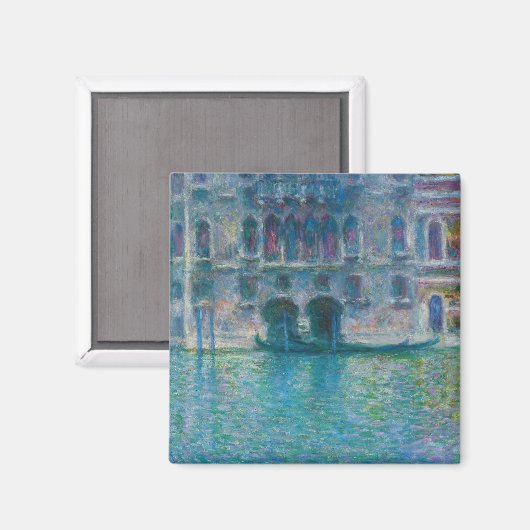 Aimant Claude Monet - Palazzo da Mula (Recto/Verso)