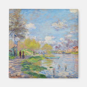 Aimant Claude Monet - Printemps de la Seine