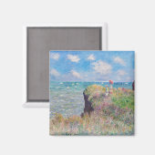 Aimant Claude Monet - Promenade Cliff à Pourville (Recto/Verso)