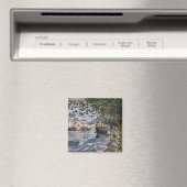 Aimant Claude Monet | Seine à Rouen, 1872 (In Situ (Lave-vaisselle))