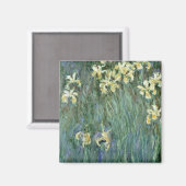 Aimant Claude Monet | The Yellow Irises (Recto/Verso)