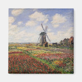 Aimant Claude Monet | Tulip Fields Rijnsburg Windmill (Devant)