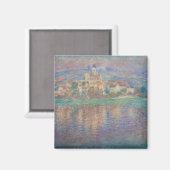 Aimant Claude Monet - Vetheuil, coucher de soleil (Recto/Verso)