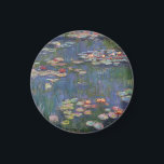 Aimant Claude Monet Water Lilies 1916 Fine Art<br><div class="desc">Claude Monet Water Lilies 1916 Fine Art Magnet</div>